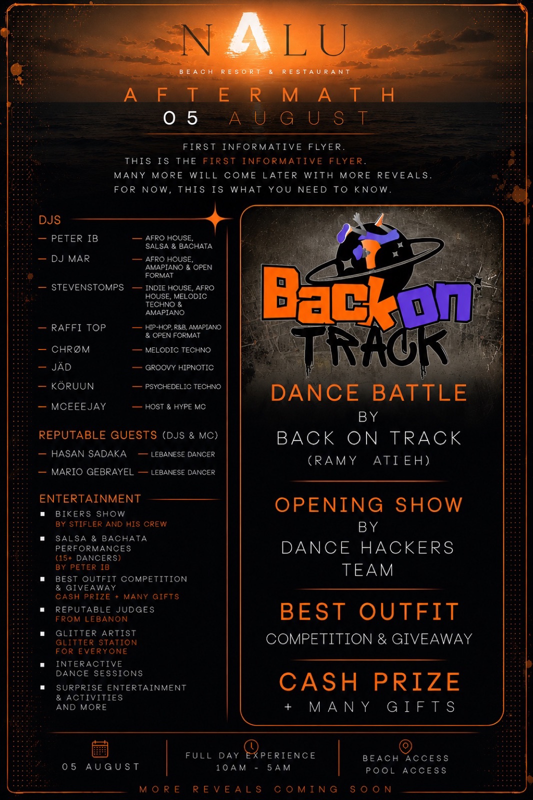 Back On Track dance battle